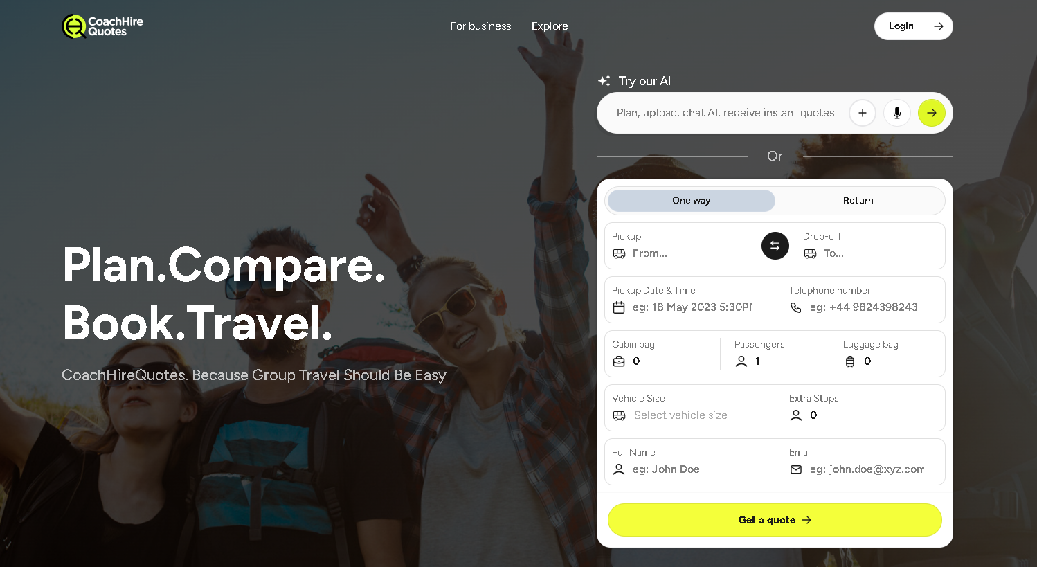 Travel-tech / booking platform