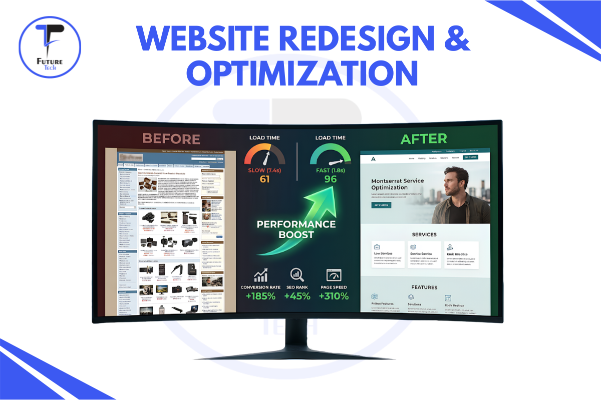 Website Redesign & Optimization – Boost Performance